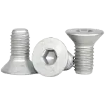 Flat Socket Cap, Mechanical Zinc, Alloy