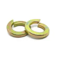 LOCK WASHER YELLOW ZINC