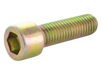 Socket Cap Screw, Zinc-Yellow (Inch)