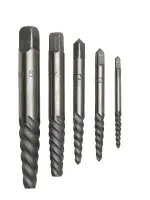 #1-5 Carbon Steel Screw Extractor Set