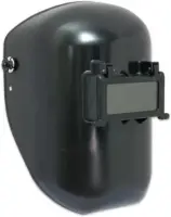 Tigerhood Classic Welding Helmet, #10, Black, 2 in x 4-1/4 in Window
