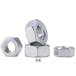 316 Stainless Steel Nuts