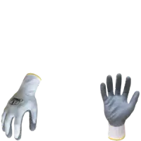 Ironclad IKC5-06-2XL Knit Cut Level 5 Gloves, White & Gray, Size 2X Large