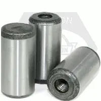 Metric Dowel Pins, Through Hardened, Pull Out, Din 7979, Plain, Alloy