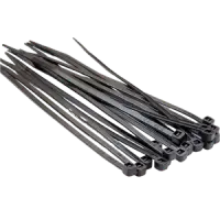 BLACK NYLON 66 UV RATED 1000 HRS