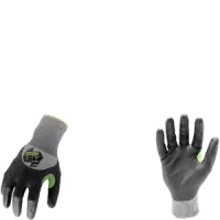 Ironclad KKC2FN-03-M Command A2 3/4 FN Knit Gloves, Touchscreen, Vend Packed, Black & Gray, Size Medium