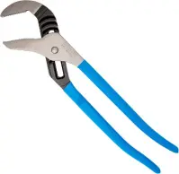 Tongue and Groove Pliers, 16.50 in OAL, 8 Adjustments, 460 Straight