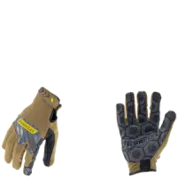 Ironclad IEX-PGG-06-2XL Command Grip Gloves, Silicone Infused Touchscreen Palm, Brown, Size 2X Large