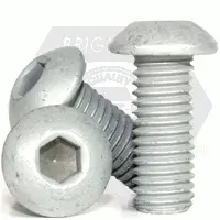 Button Socket Cap, Mechanical Zinc, Alloy 