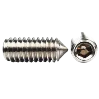 Stainless 18 8 Cone Point Socket Set Screw (Inch)