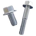 Metric Class 10.9 Hex Flange Bolt, JIS B1189 Type 2, Zinc CR+3