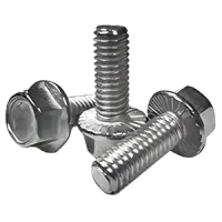 Metric Class 8.8 Hex Flange Bolt, Serrated, DIN 6921, Zinc CR+3