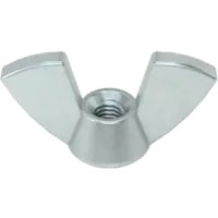 M10‑1.50 Metric Wing Nut, Zinc CR+3