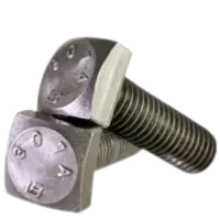 A307 Grade A Square Head Bolt, Plain (Inch)