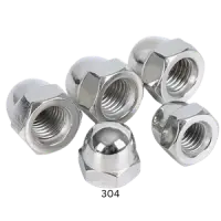 Metric Stainless 304, (1 Piece), DIN 1587