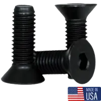 Flat Socket Cap, Thermal Black Oxide (usa)