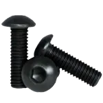 Metric 12.9 Button Socket Cap, Iso 7380, Thermal Black Oxide, Alloy