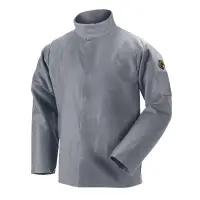 9 oz. Flame-Resistant Cotton Welding Jacket – Small, Reliable NFPA Protection