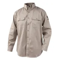 AR/FR Canvas Duck Insulated Bomber Jacket – Medium, Durable Flame-Resistant Protection