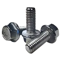Stainless 18 8 Hex Head Serrated Flange Screw with Wax