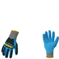 Ironclad KKC5BWP-02 S KONG 360° Cut A7 Insulated Waterproof Gloves, Black/Blue, Size Small