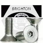 Flat Socket Cap, Tamper Resistant, Stainless Steel 18 8 