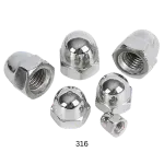 Metric Stainless A4 (316), DIN 1587