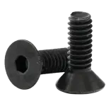 Flat Socket Cap, Tamper Resistant, Thermal Black Oxide, Alloy