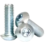 Metric Class 12.9 Button Socket Screw, ISO 7380 1, Mechanical Zinc CR+3