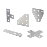 Flat Strut Fitting Pre Galvanized