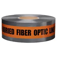 Fiber Optic Orange Detectable Underground Tape – 3 Inch for Utility Marking