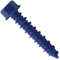 Hx Wshr Tapcon 1/4X1-1/4 Blue