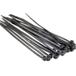 BLACK NYLON 66 UV RATED 1000 HRS