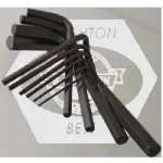 Hex Keys 8650 Alloy Set Plain (Usa) (Inch/Metric)