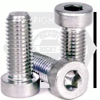Metric Stainless A2 Low Head Socket Cap, Din 7984