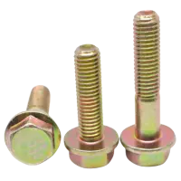 Metric 10.9 Hex Non Serrated Zinc Yellow