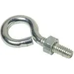 W/ Hex Nuts Clear Zinc