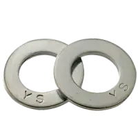 Metric Din 125A Flat Washer, 140 Hv, Zinc Cr+3