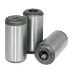 Metric Dowel Pins, Through Hardened, Pull Out, Din 7979, Plain, Alloy