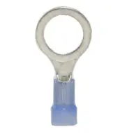 16-14 Ga. Nylon-Insulated Ring Terminals, 3/8\