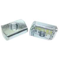 Strut Nuts Zinc Clear CR+3