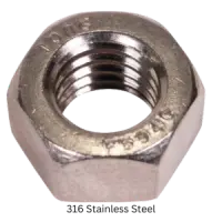 Finished Hex Nut 1-1/2-6 316