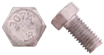 Hex Head Tap Bolt, A307 Grade A,