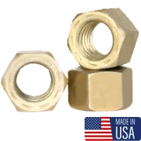 L9 Hex Nuts Cad. Yellow & Wax Alloy (Usa)