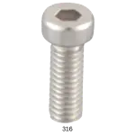 Stainless 316 Low Head Socket Cap Screw