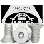 Flat Socket Cap, Mechanical Zinc, Alloy 