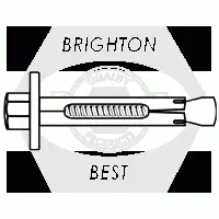 Stainless 304 Sleeve Anchor, Hex Head (Inch)