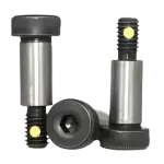 Socket Shoulder Screws, Nylon Pellet, Thermal Black Oxide, Alloy