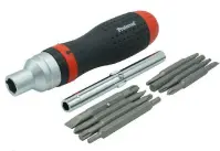 RATCHETING 19 PIECE IN 1  INTERCHANGEABLE BIT SCREWDRIVER SETS