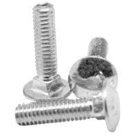 Grade 5 Carriage Bolt, Zinc Cr+3 (Inch)